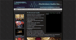 Desktop Screenshot of docktrdaveaudio.com